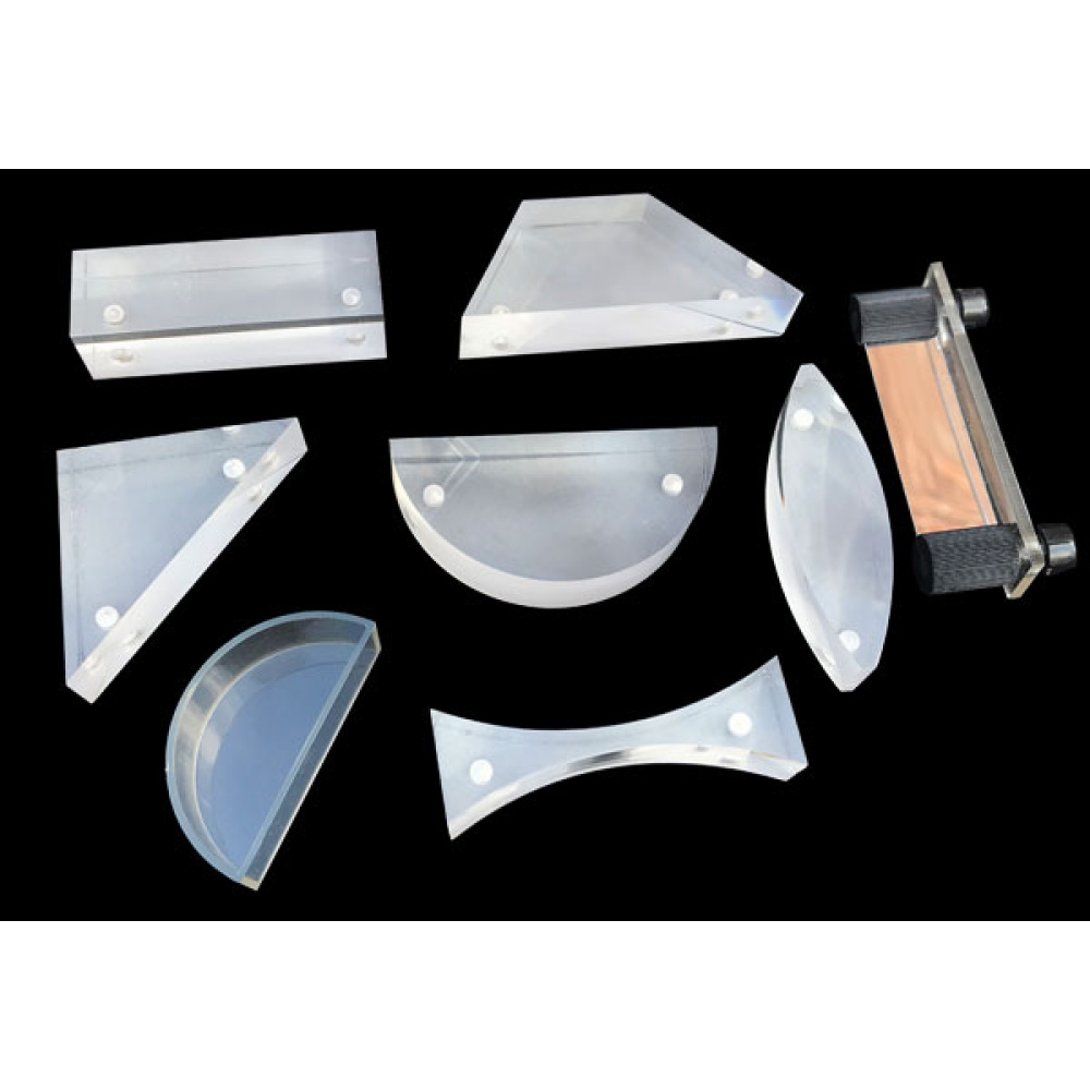 Optics Experiment Set With Laser Ray Box