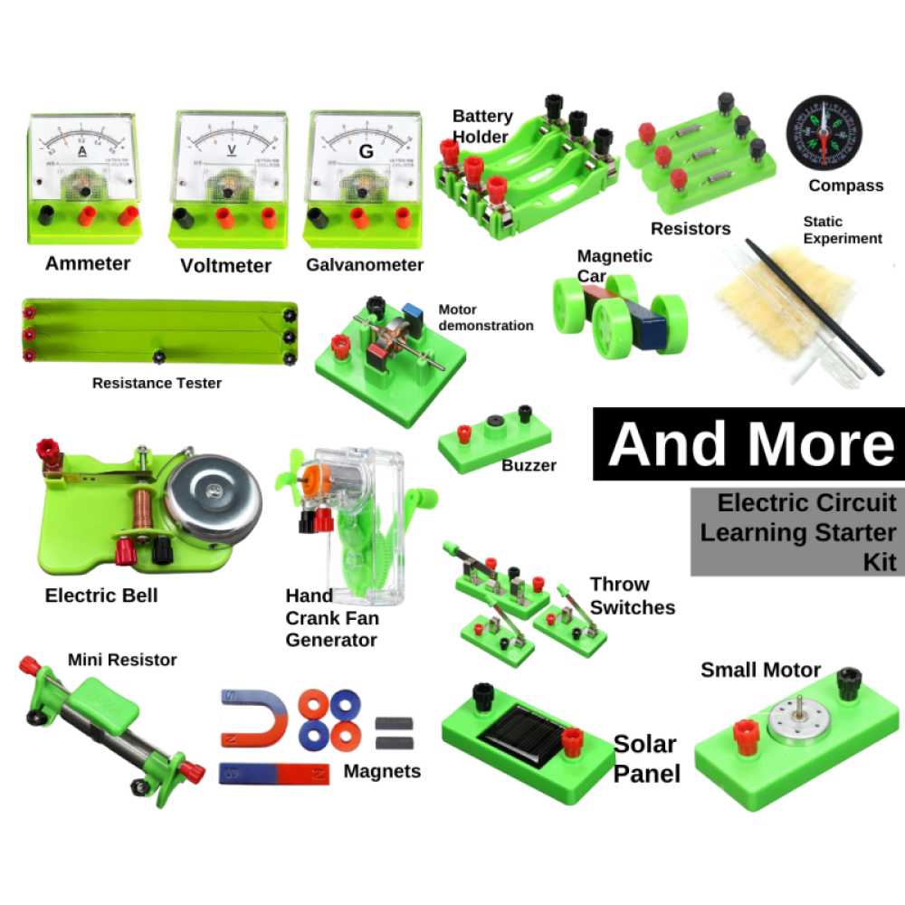 Physics Electric Circuit Learning Starter Kit Box