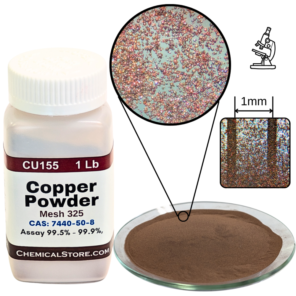 Copper Powder 99.5% - 99.9%