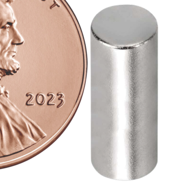 Neodymium Magnet, 0.25" X 0.5"