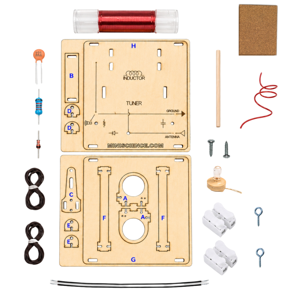 Crystal Radio Kit, Advanced